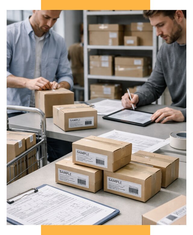 Доставка образцов и малых партий от 7627 р., СетСервис-Знс