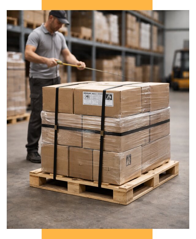 Упаковка и паллетирование грузов от 3559 р. | СетСервис-Знс