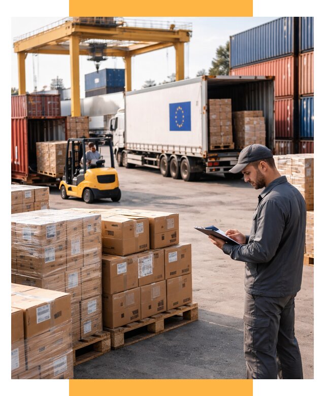 Доставка грузов из Европы от 12203 р., логистика СетСервис-Знс