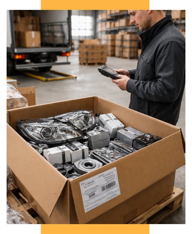 Доставка автозапчастей из Европы под ключ от 12711 р. | СетСервис-Знс