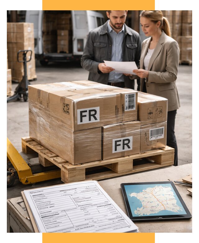 Доставка грузов в Францию от 25423 р., логистика СетСервис-Знс