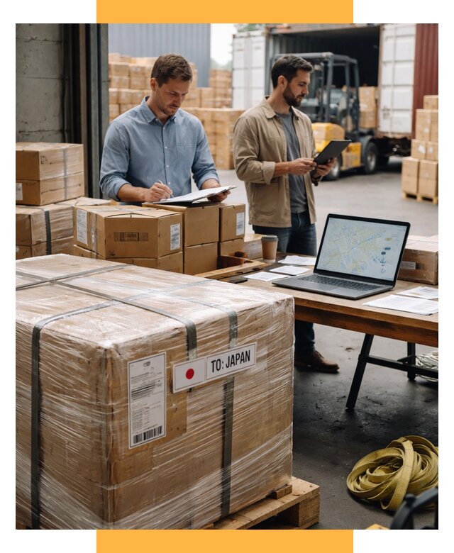 Доставка грузов в Японию от 25423 р., логистика СетСервис-Знс