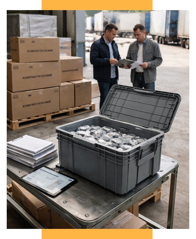 Перевозка комплектующих из Китая от 6610 р. | СетСервис-Знс