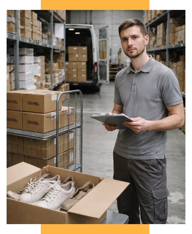 Доставка обуви из Китая и Турции от 4576 р. СетСервис-Знс