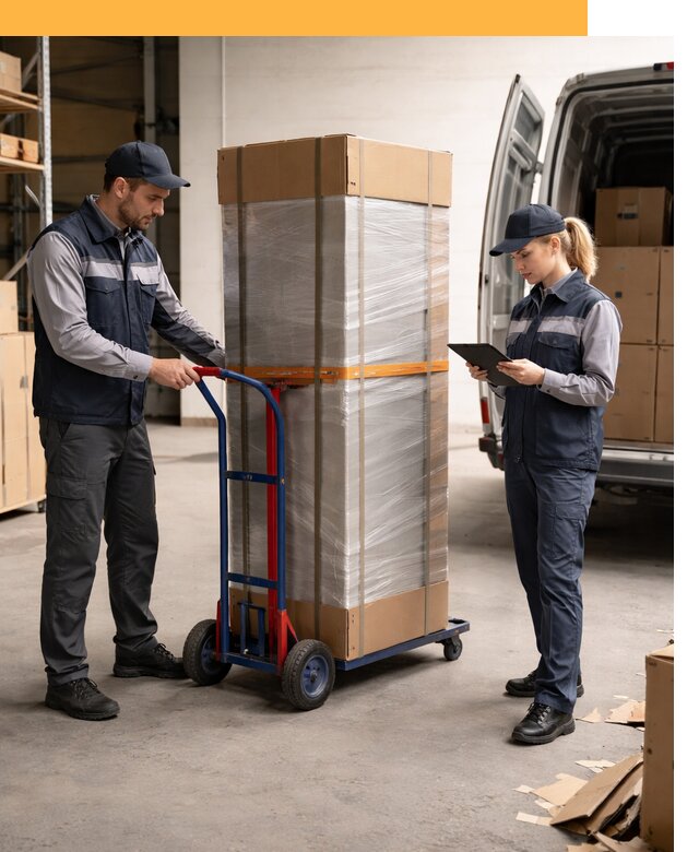 Перевозка бытовой техники по России и миру от 6610 рублей