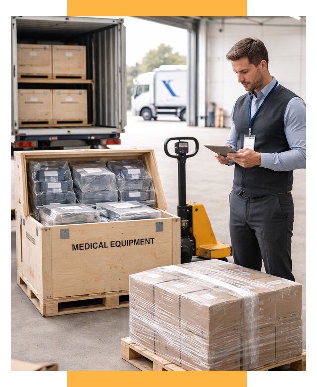 Перевозка медицинского оборудования от 15254 р. в СетСервис-Знс