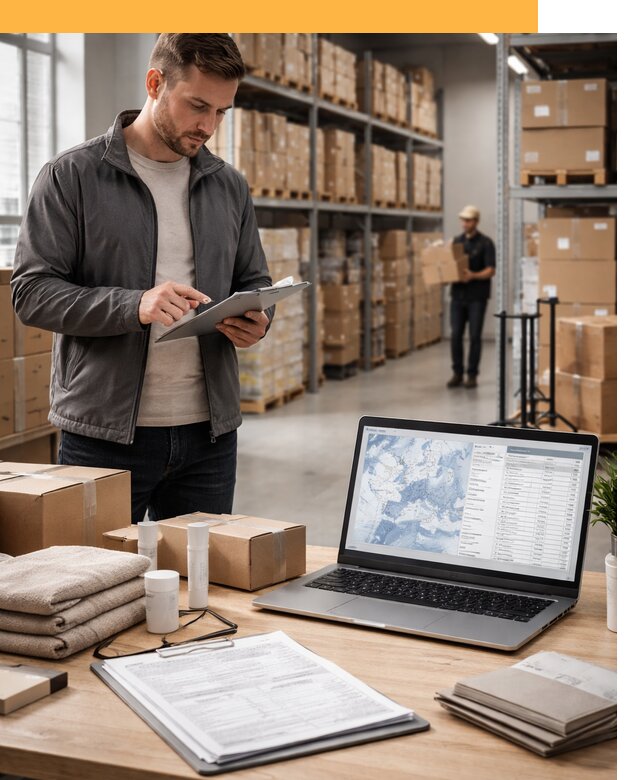 Закупка товаров в Европе под ключ: доставка, таможня от 7627 руб