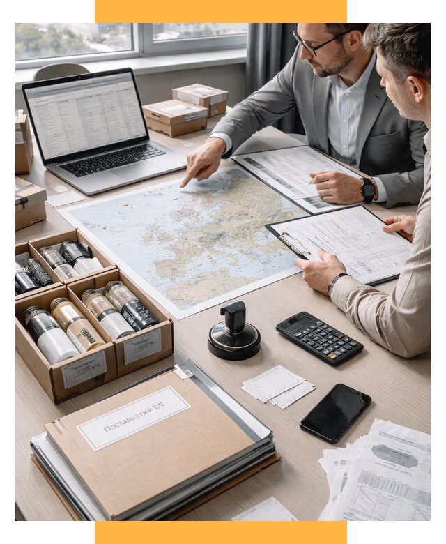 Поиск европейского поставщика от 15254 р., СетСервис-Знс